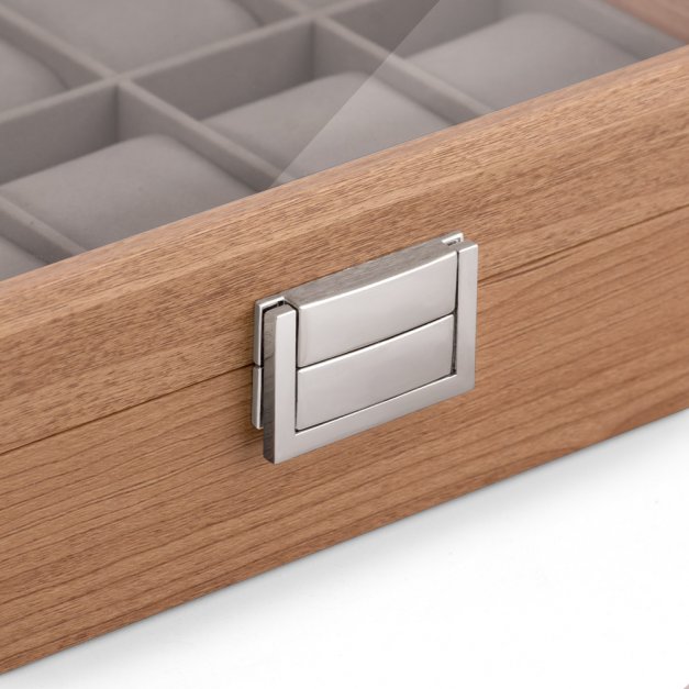 Uhrenbox aus Holz mit Gravur für ihn einen Gentleman