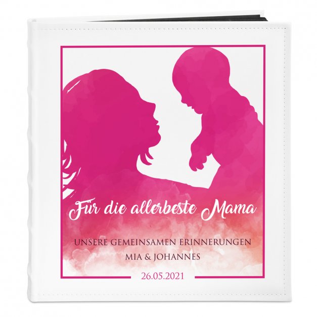 Fotoalbum mit Aufdruck zum Einkleben für Ihre Mama