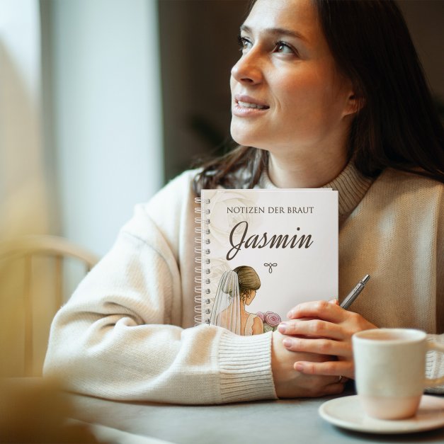 Notizheft im Hardcover mit Aufdruck für ihren Junggesellenabend