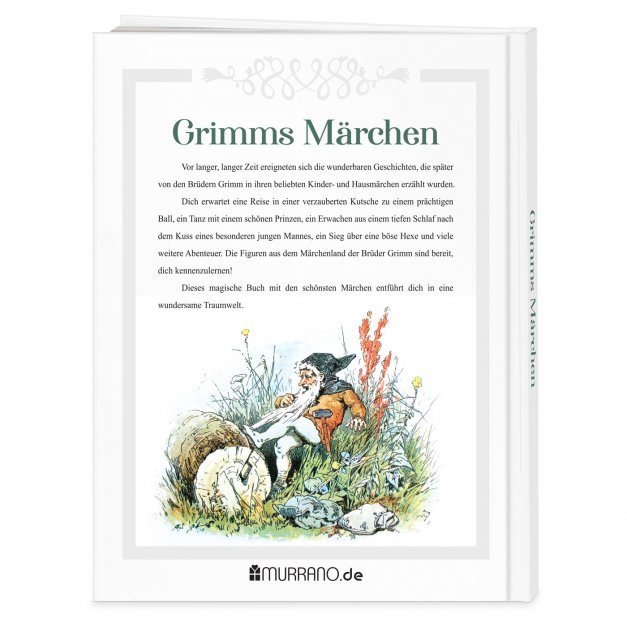 Grimms-Märchenbuch für Kinder mit Aufdruck Märchenhafte Abenteuer