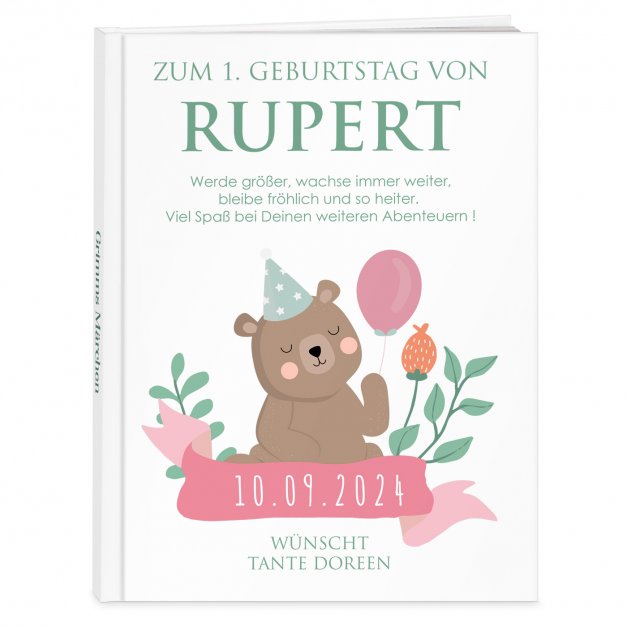 Grimms-Märchenbuch für Kinder mit Aufdruck Teddybärchen