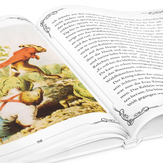 Grimms-Märchenbuch für Kinder mit Aufdruck Segler