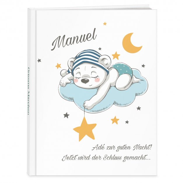 Grimms-Märchenbuch für Kinder mit Aufdruck Nacht