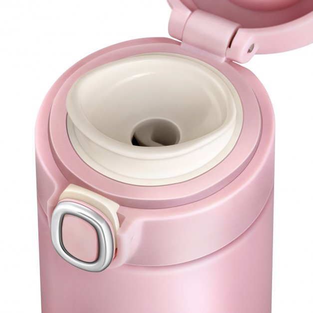 Reisebecher mit LED-Touch-Anzeige Rosa 300 ml für Ihre Mama