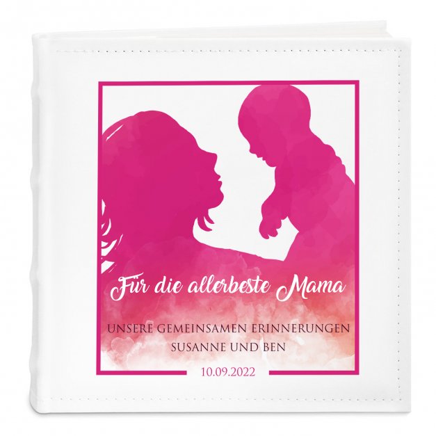 Fotoalbum mit Aufdruck zum Einstecken für Ihre Mama zum Muttertag