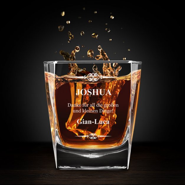 Whisky Glas mit Gravur für ihn